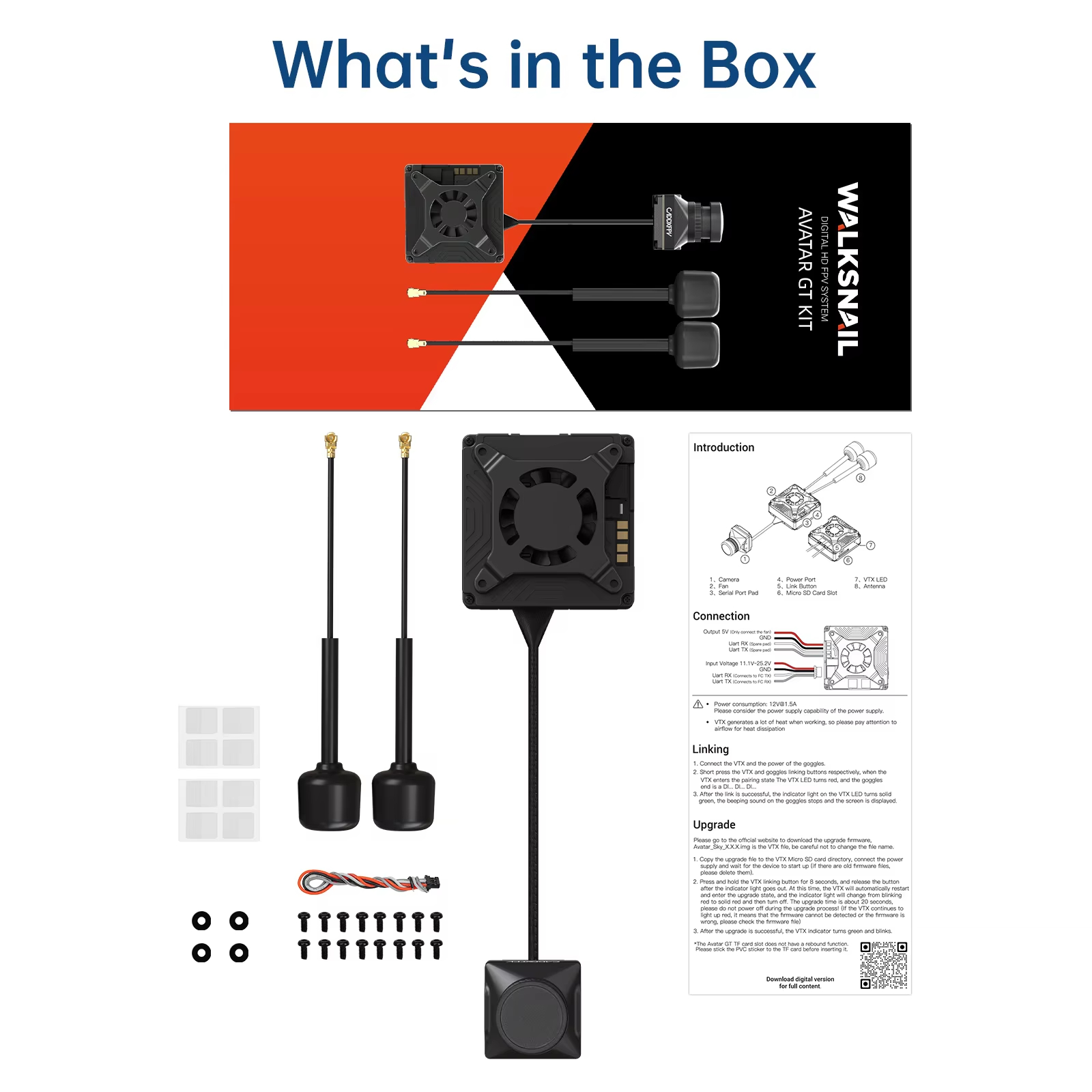 ชุดอุปกรณ์ Caddx Walksnail Ava - Drone Kit Fpv บทวิจารณ์และราคา