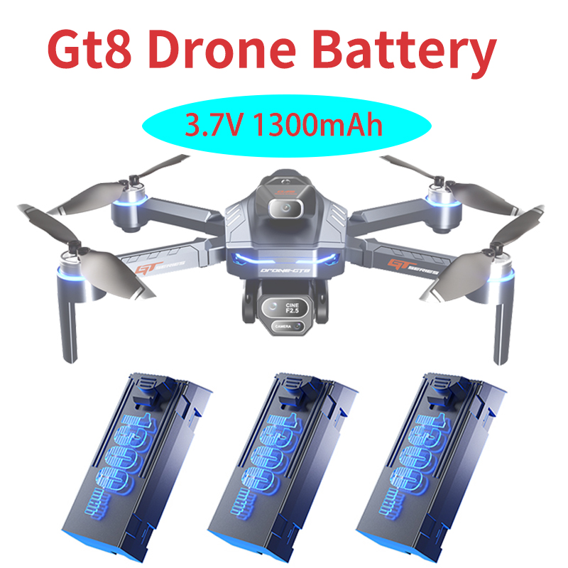 ต้นฉบับ 3.7V 1300mAh GT8 Drone - Drone Kit Professional บทวิจารณ์และราคา