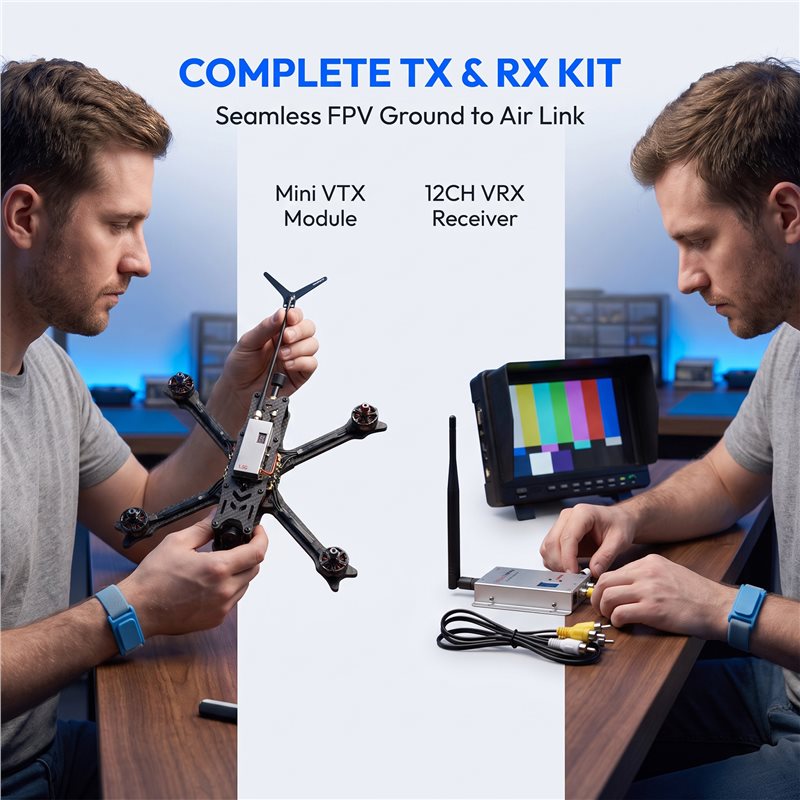 AS96-สำหรับเครื่องส่งและรับสัญ - Drone Kit Fpv บทวิจารณ์และราคา