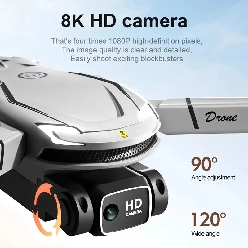 โดรนรุ่นใหม่ V88 8K GPS ระดับม - Drone Kit Professional บทวิจารณ์และราคา