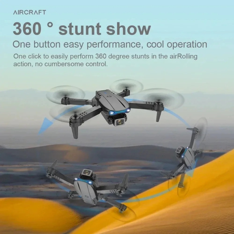 โดรน E99Pro HD 4K ระบบ WiFi คู - Drone Kit Professional บทวิจารณ์และราคา
