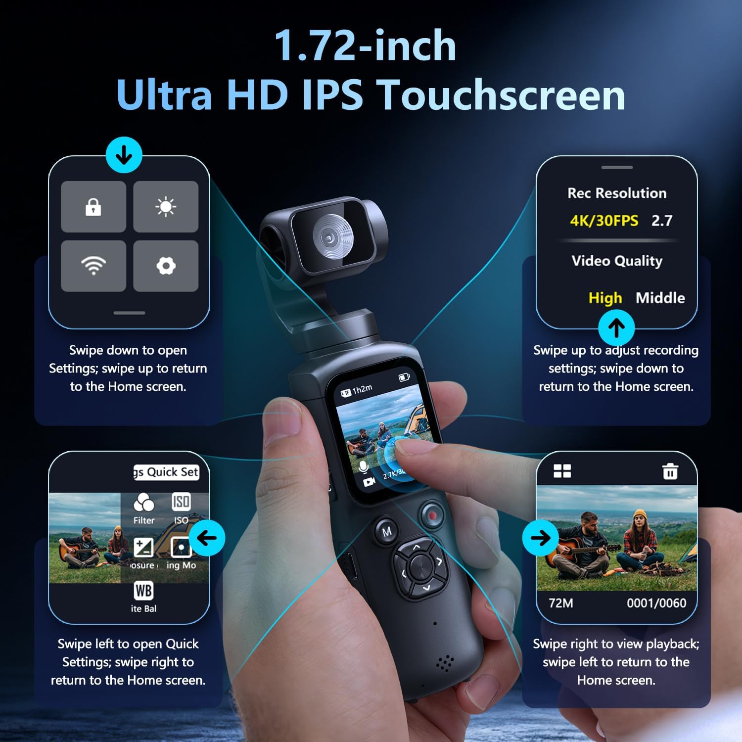 กล้องวิดีโอบล็อกแบบพกพาพร้อมกิ - Drone Kit Professional บทวิจารณ์และราคา